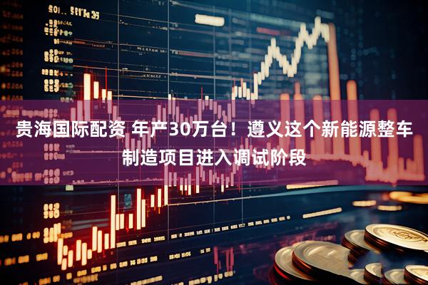 贵海国际配资 年产30万台!遵义这个新能源整车制造项目进入调试阶段